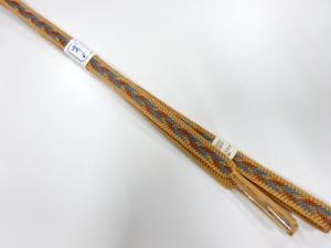 未使用品　正絹　高麗　手組帯締め